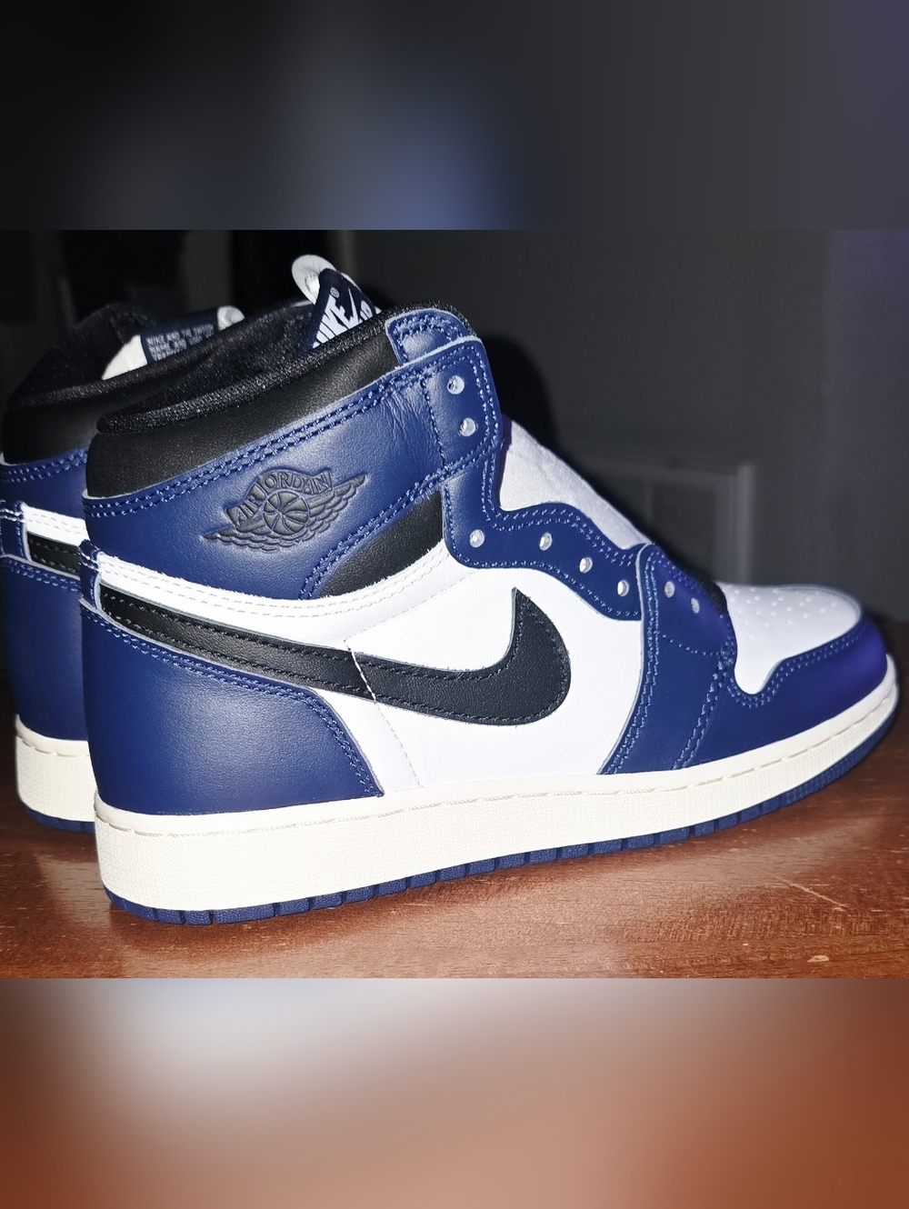 5y 6.5 Womens Color: Midnight Navy/Black-White. Condition: Brand New In Box